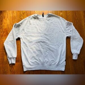 Women’s BOD Collection Plain Basic Grey Crewneck Size L